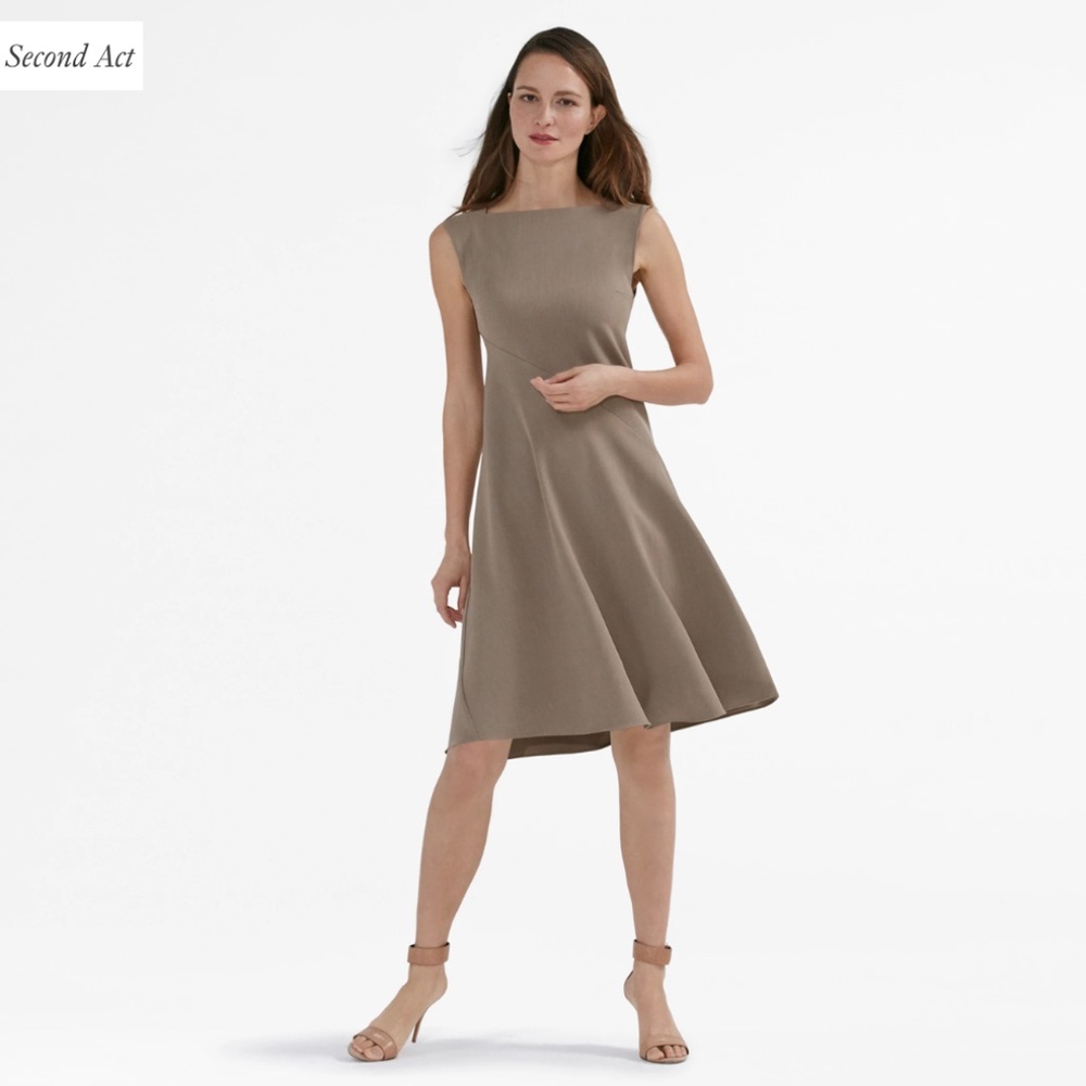 MM Lafleur Pauline Midi Dress in Russet